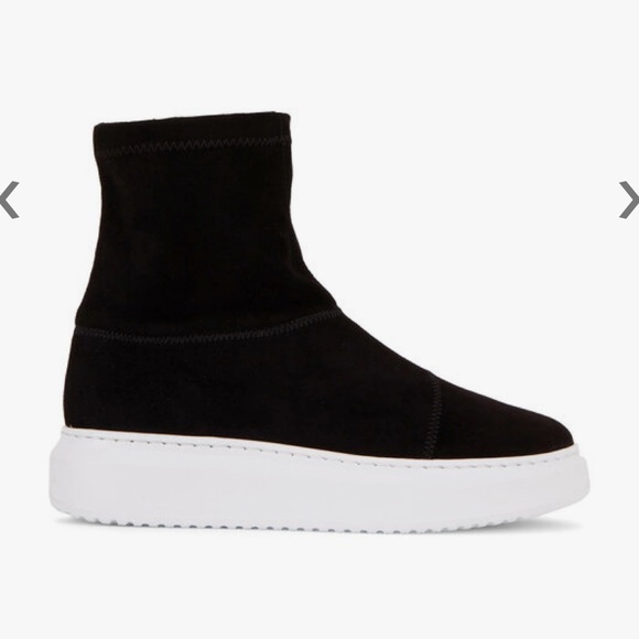 AQUATALIA LIDIA WATERPROOF SUEDE STRETCH SIDE-ZIP LIFESTYLE BOOTS SNEAKERS Sz10 - Picture 3 of 16